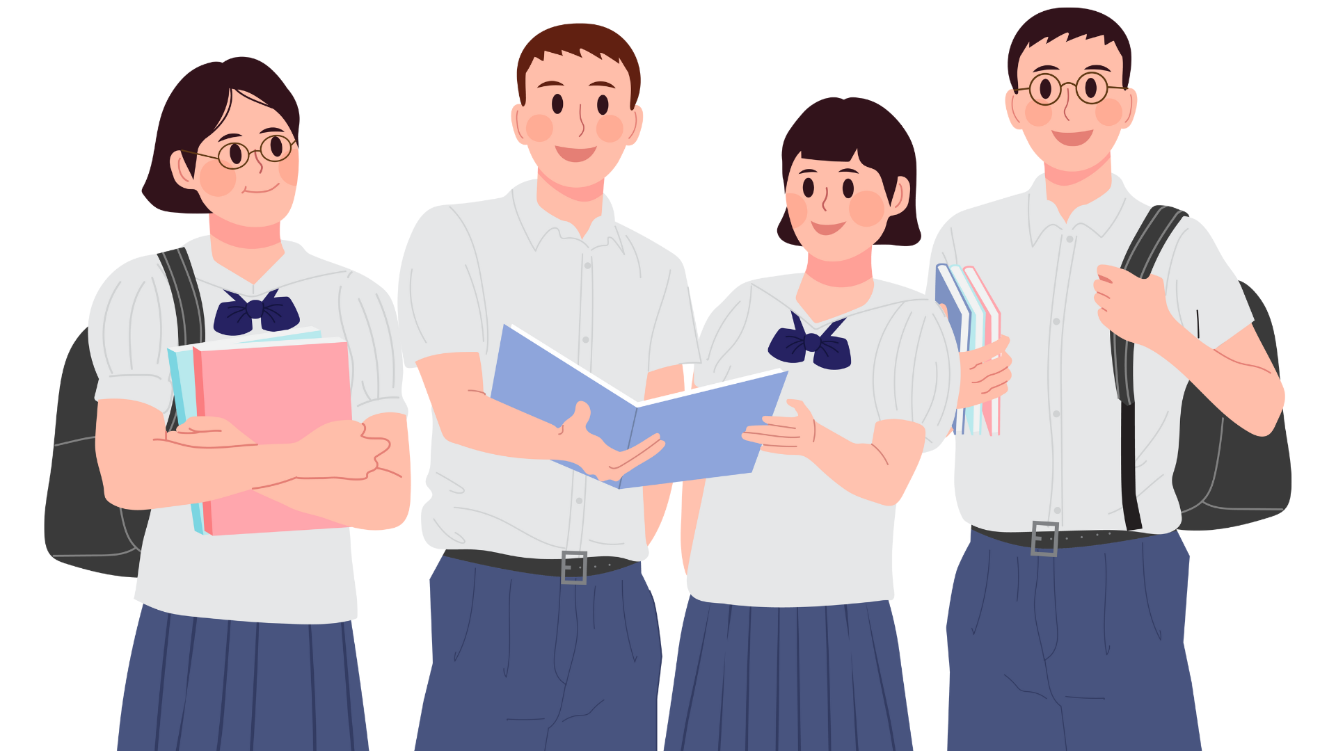 Ảnh minh họa các học sinh